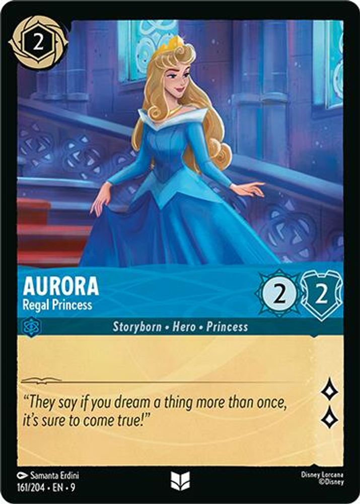 Aurora - Regal Princess 161/204 Uncommon Fabled Lorcana Near Mint