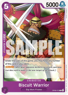 Biscuit Warrior OP08-072 Common Two Legends One Piece Near Mint