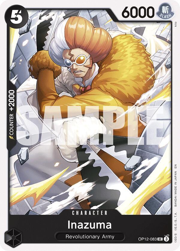 Inazuma OP12-083 Uncommon Legacy of the Master One Piece Near Mint
