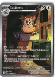 Raticate 099/088 Holo Illustration Rare Perfect Order Pokemon Holo Near Mint