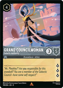 Grand Councilwoman - Galactic Authority 190/204 Rare Winterspell Lorcana NM
