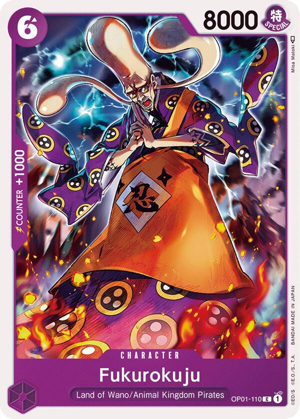 Fukurokuju OP01-110 Common Romance Dawn One Piece Near Mint