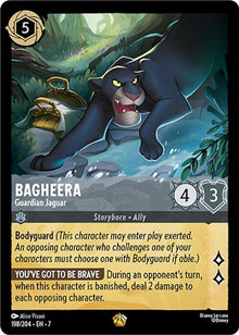 Bagheera - Guardian Jaguar 198/204 Legendary Archazia's Island Lorcana Near Mint