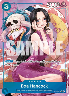 Boa Hancock (Alternate Art) OP13-051 Rare Carrying On His Will One Piece Foil NM