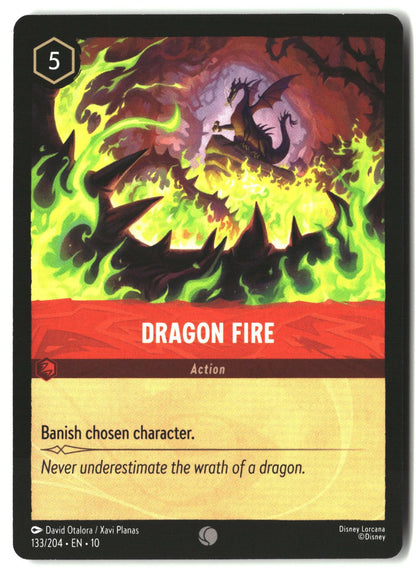 Dragon Fire 133/204 Common Whispers in the Well Lorcana Lightly Played