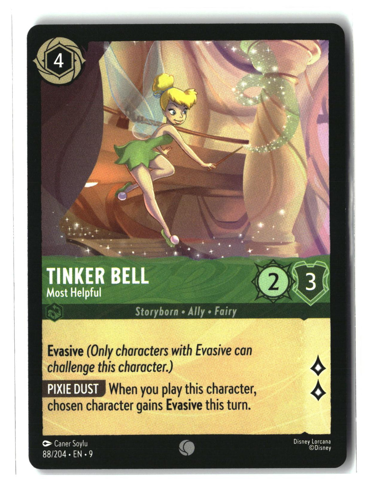 Tinker Bell - Most Helpful 88/204 Common Fabled Lorcana Lightly Played