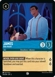 James - Role Model 150/204 Common Rise of the Floodborn Lorcana Near Mint