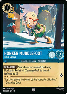 Honker Muddlefoot - Timid Genius 143/204 Common Winterspell Lorcana Near Mint