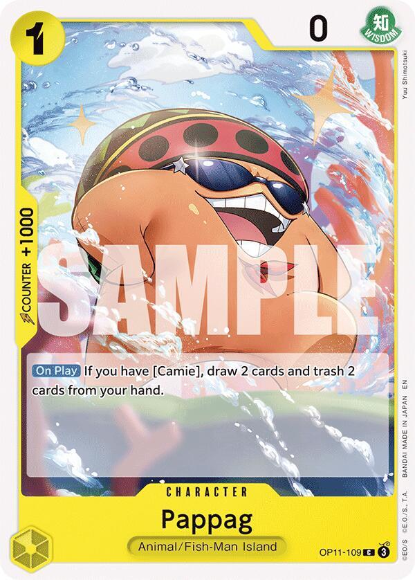 Pappag OP11-109 Common A Fist of Divine Speed One Piece Near Mint