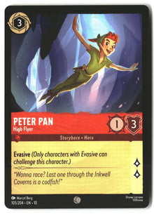 Peter Pan - High Flyer 105/204 Common Whispers in the Well Lorcana LP