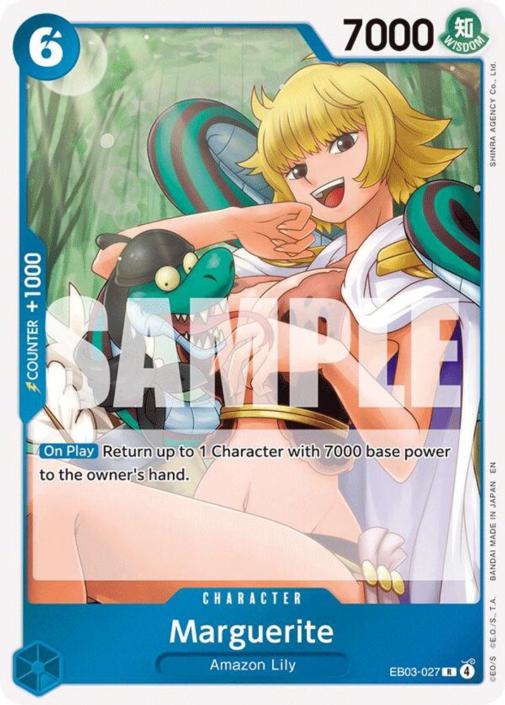 Marguerite EB03-027 Extra Booster: One Piece Heroines Edition One Piece Foil NM