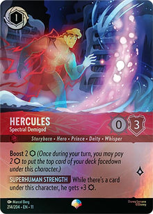Hercules - Spectral Demigod (Epic) 214/204 Epic Winterspell Lorcana Holo NM