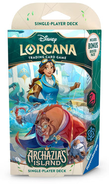Disney Lorcana: Archazia's Island Starter Deck (Ruby & Sapphire) 
