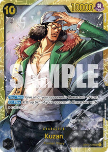 Kuzan (Reprint) OP02-121 Premium Booster -The Best- One Piece Foil NM