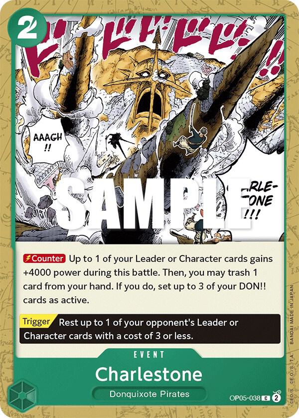 Charlestone OP05-038 Common Awakening of the New Era One Piece Near Mint