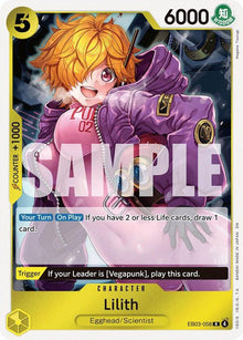 Lilith EB03-058 Rare Extra Booster: One Piece Heroines Edition One Piece Foil NM