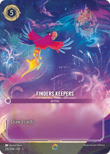 Finders Keepers (Enchanted) 210/204 Enchanted Shimmering Skies Lorcana Holo NM