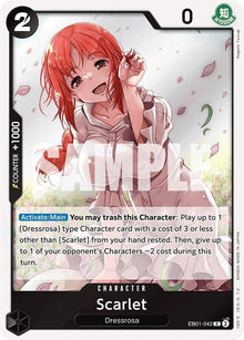 Scarlet EB01-042 Rare Extra Booster: Memorial Collection One Piece Foil NM