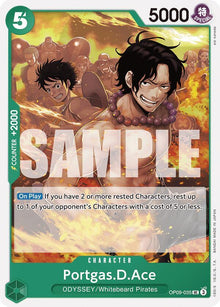 Portgas.D.Ace OP09-035 Uncommon Emperors in the New World One Piece Near Mint