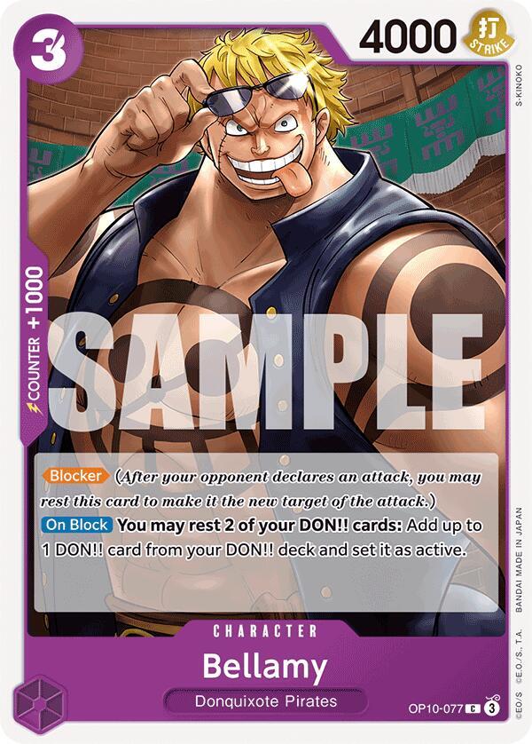 Bellamy OP10-077 Common Royal Blood One Piece Near Mint