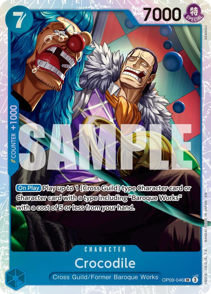Crocodile (Reprint) OP09-046 Premium Booster -The Best- Vol. 2 One Piece Foil NM