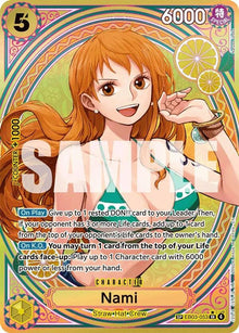 Nami (053) (SP) EB03-053 Extra Booster: One Piece Heroines Edition One Piece Foil NM