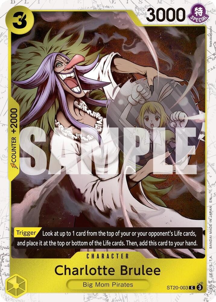 Charlotte Brulee (Pirate Foil) ST20-003 Premium Booster -The Best- Vol. 2 One Piece NM