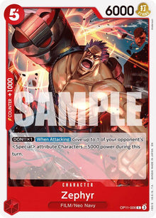 Zephyr OP11-006 Common A Fist of Divine Speed One Piece Near Mint
