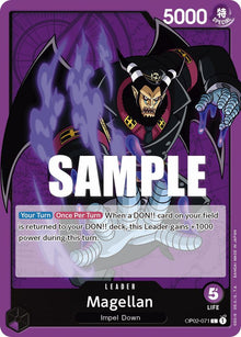 Magellan (071) OP02-071 Leader Paramount War One Piece Near Mint