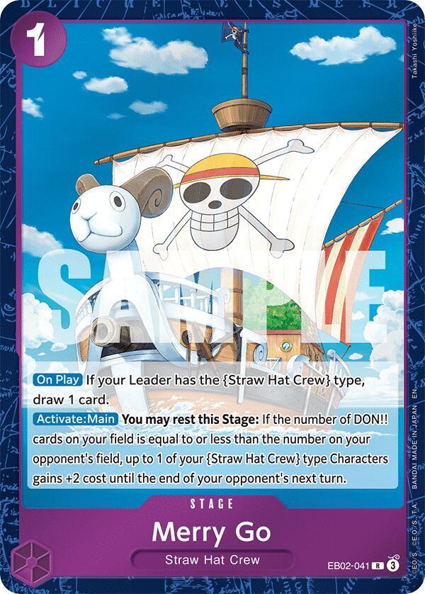 Merry Go (041) EB02-041 Extra Booster: Anime 25th Collection One Piece Foil NM