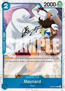 Maynard (Pirate Foil) OP05-052 Premium Booster -The Best- Vol. 2 One Piece NM