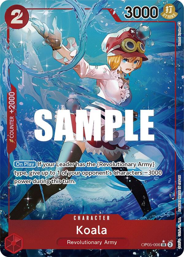 Koala (Alternate Art) OP05-006 Awakening of the New Era One Piece Foil NM