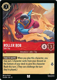 Roller Bob - Sid's Toy 113/204 Uncommon Wilds Unknown Lorcana Near Mint