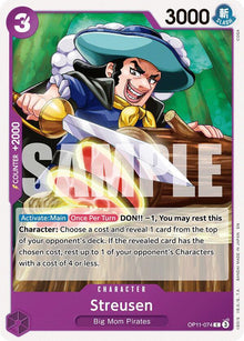 Streusen OP11-074 Common A Fist of Divine Speed One Piece Near Mint