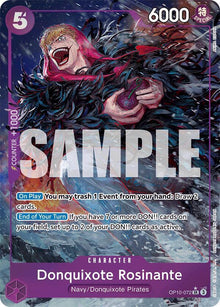 Donquixote Rosinante (Parallel) OP10-072 Royal Blood One Piece Foil NM