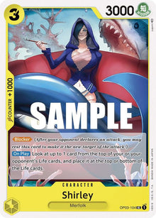 Shirley OP03-104 Uncommon Pillars of Strength One Piece Near Mint
