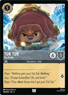 Tuk Tuk - Big Buddy 184/204 Uncommon Azurite Sea Lorcana Near Mint
