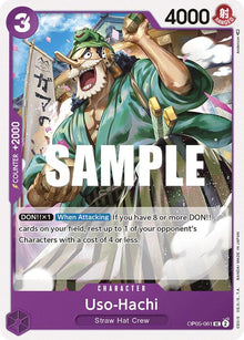 Uso-Hachi OP05-061 Uncommon Awakening of the New Era One Piece Near Mint