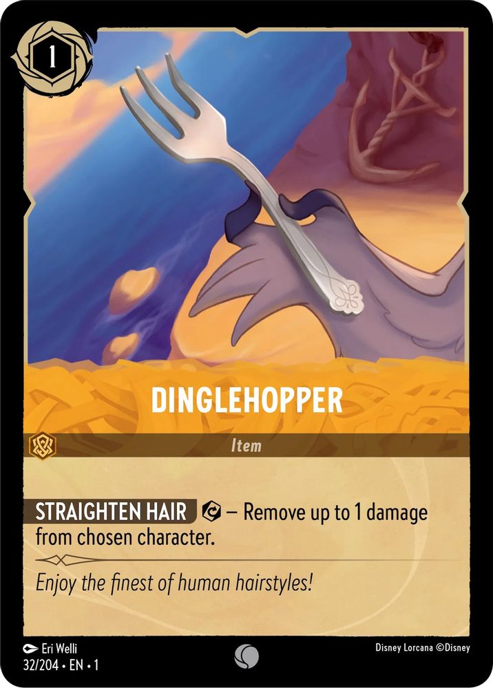 Dinglehopper 32/204 Common The First Chapter Lorcana Near Mint