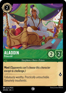 Aladdin - Prince Ali 69/204 Common The First Chapter Lorcana Near Mint