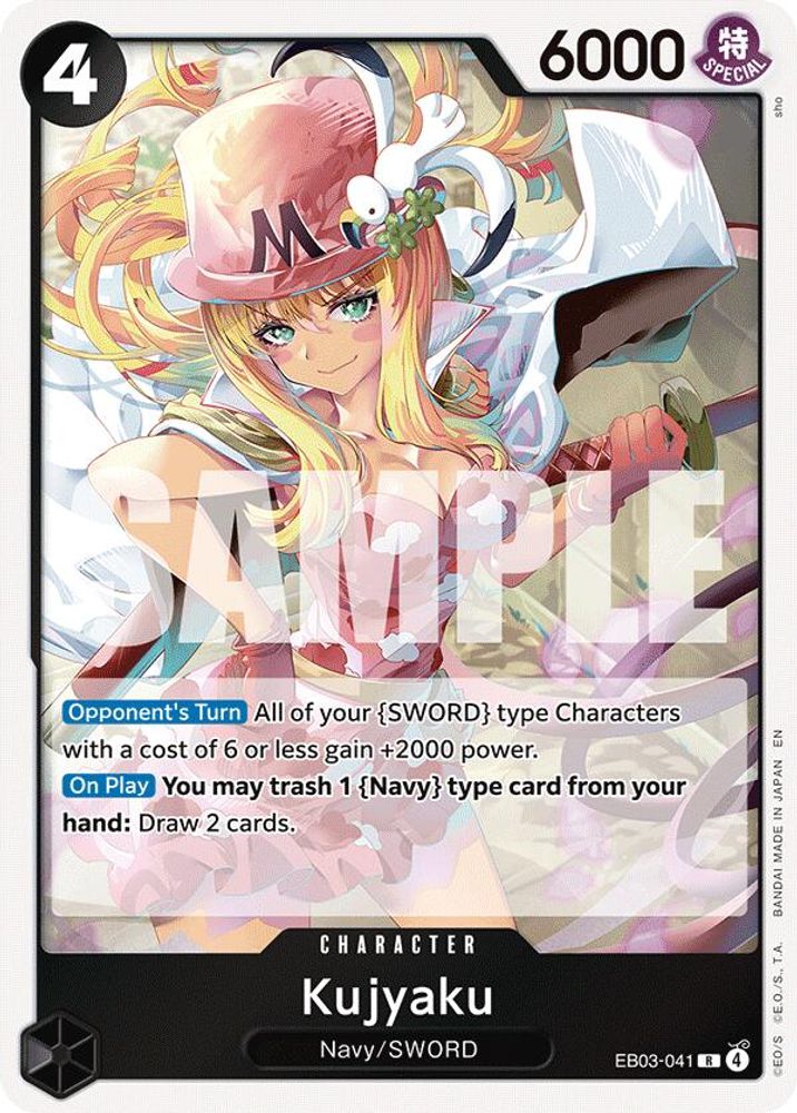Kujyaku EB03-041 Extra Booster: One Piece Heroines Edition One Piece Foil NM