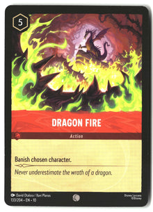 Dragon Fire 133/204 Common Whispers in the Well Lorcana Lightly Played