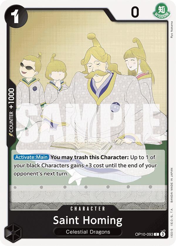 Saint Homing OP10-093 Common Royal Blood One Piece Near Mint