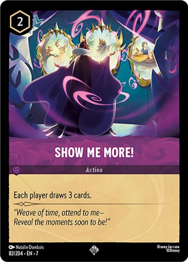 Show Me More! 82/204 Super Rare Archazia's Island Lorcana Near Mint