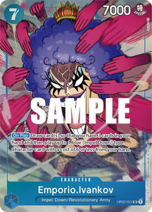 Emporio.Ivankov (051) (Alternate Art) OP02-051 Paramount War One Piece Foil NM