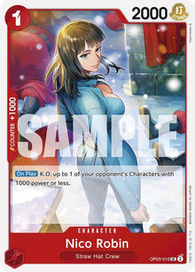 Nico Robin (Reprint) OP05-010 Uncommon Premium Booster -The Best- One Piece NM