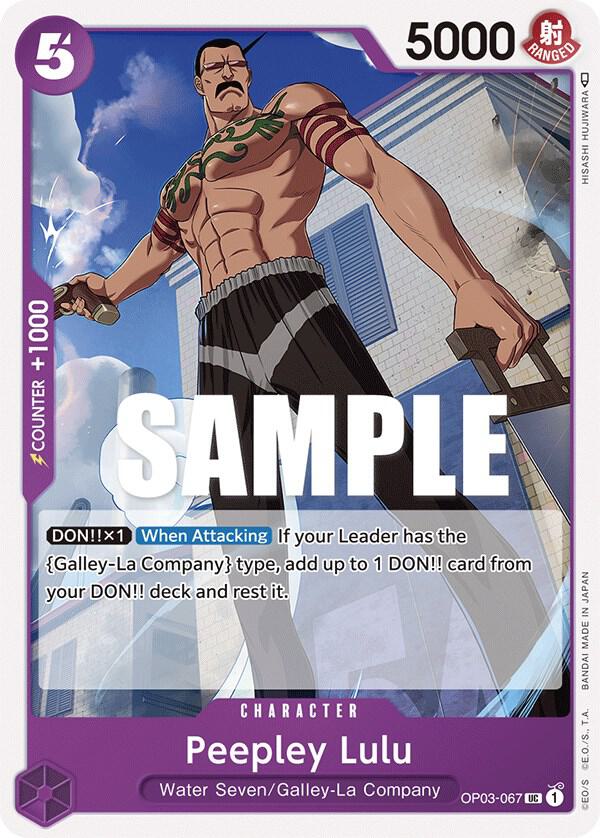 Peepley Lulu OP03-067 Uncommon Pillars of Strength One Piece Near Mint
