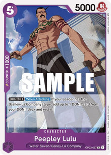 Peepley Lulu OP03-067 Uncommon Pillars of Strength One Piece Near Mint