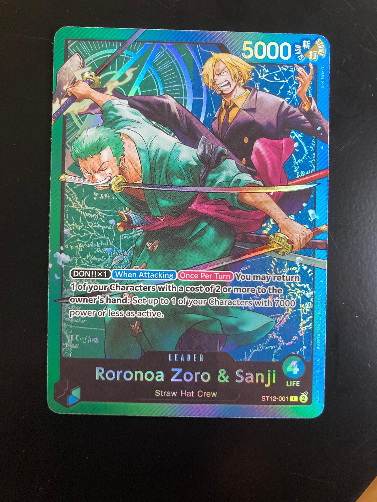 Roronoa Zoro & Sanji ST12-001 Starter Deck 12: Zoro and Sanji One Piece MP