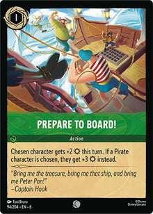 Prepare to Board! 94/204 Common Azurite Sea Lorcana Near Mint